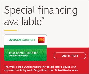 Apply for Wells Fargo Outdoor Solutions financing